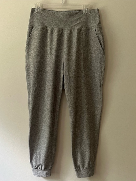 Beyond Yoga Pants - Beyond Yoga Jogger Pants Large Grey Space Dye Pockets